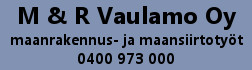 M & R Vaulamo Oy logo